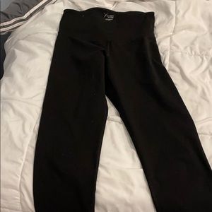 High waisted cropped leggings